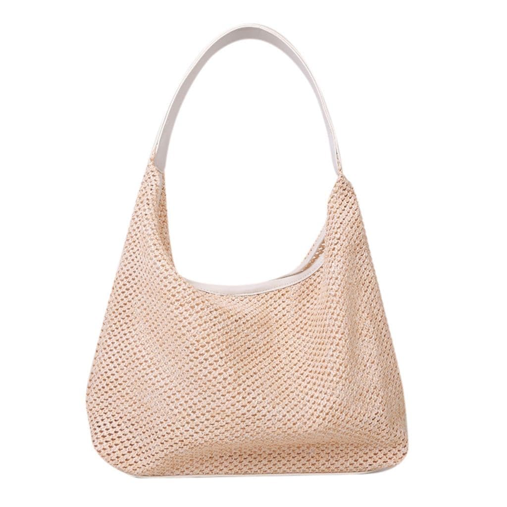 Casual Woven Hollow Shoulder Bag