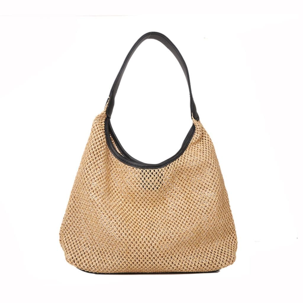 Casual Woven Hollow Shoulder Bag