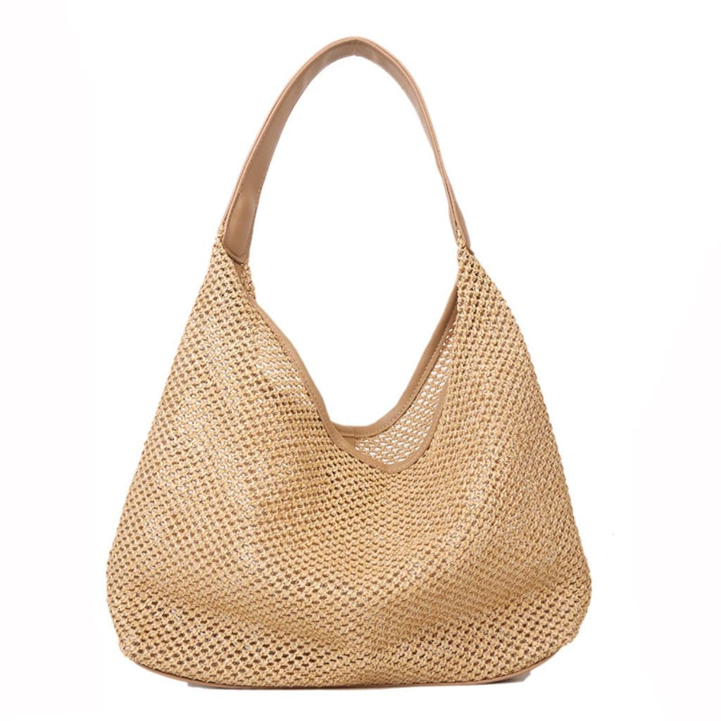 Casual Woven Hollow Shoulder Bag