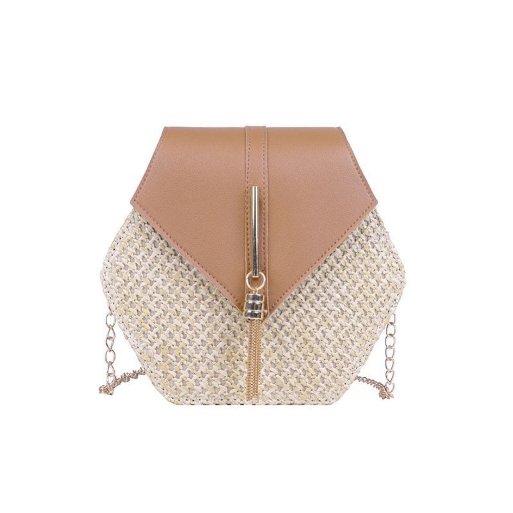 Hexagon Woven Bag