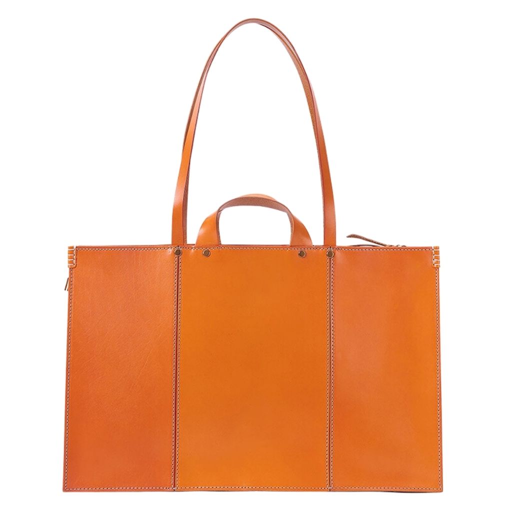 Oversize Handmade Leather Tote Bag