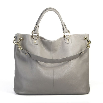 Timeless Leather Convertible Tote Bag