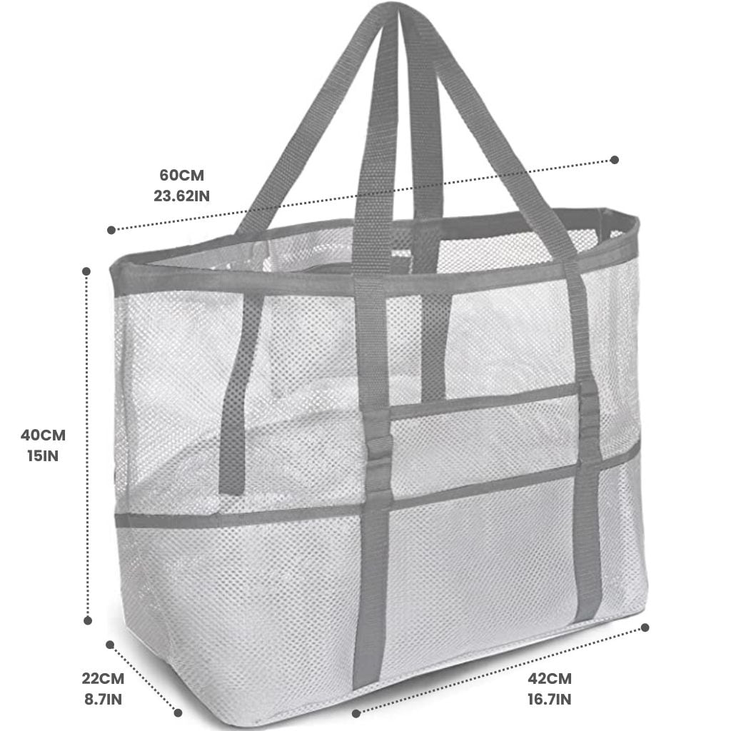 38L Mesh Beach Bag